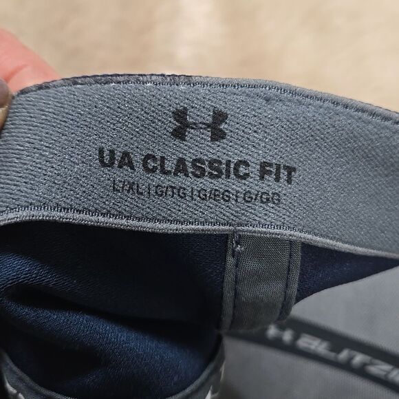 UNDER ARMOUR MIDNIGHT NAVY BLITZING HAT, SIZE L/XL - Picture 7 of 10